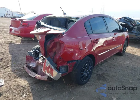 2012 Nissan Sentra 2.0 S z USA, uszkodzony, nr VIN 3N1AB6APXCL683008